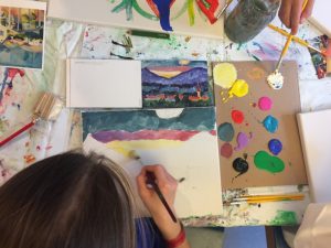 Feierwerk_Blog_Kinder_und_Familie_Dschungelpalast_Acrylmalen_Kind_3