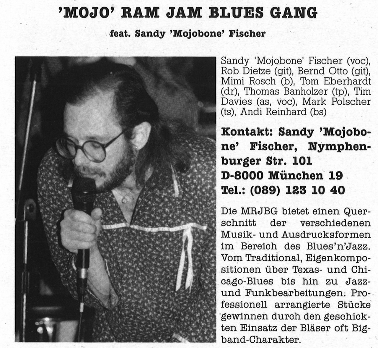 Feierwerk_Blog_Munich_Blues_LP_Sunrise_1988_ Band 2_Mojo_Ram_Jam_Blues_Gang_(c)Feierwerk