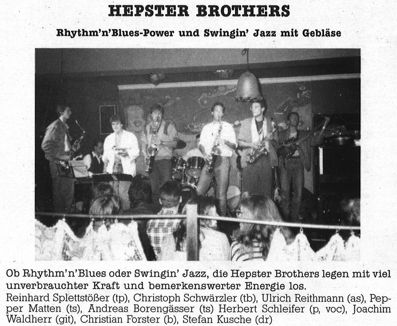 Feierwerk_Blog_Munich_Blues_LP_Sunrise_1988_ Band 5_Hepster_Brothers_(c)Feierwerk