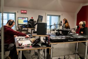 Im Radio-Studio 